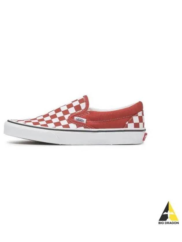 Classic Slip On Color THEORY Checkerboard Bossa Nova VN000BVZ49X1 - VANS - BALAAN 1