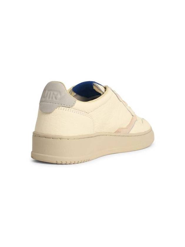 Autry Cream Leather Sneakers - AUTRY - BALAAN 3