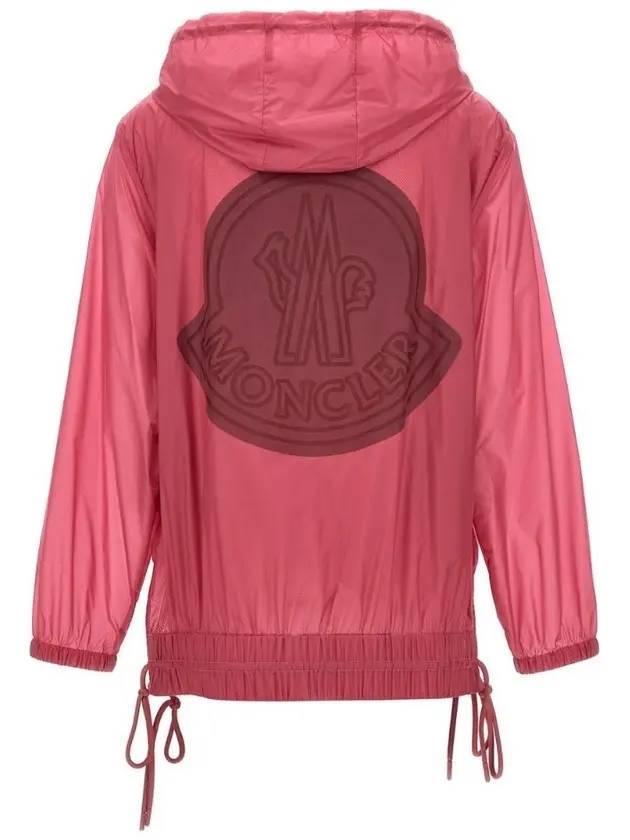 Point Two Hooded Jacket Pink - MONCLER - BALAAN 1