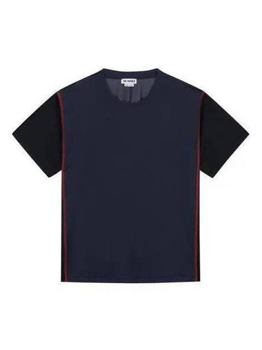 Short sleeve t shirt navy MRTWMJER004 JER001 - SUNNEI - BALAAN 1