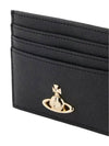 Saffiano card wallet black 5112001KU S000B N401 - VIVIENNE WESTWOOD - BALAAN 4