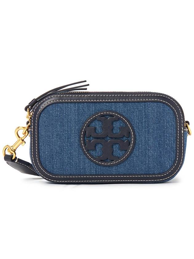 Mini Miller Denim Cross Bag Blue - TORY BURCH - BALAAN 2