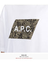 Cobra Logo Short Sleeve T-Shirt White - A.P.C. - BALAAN 9