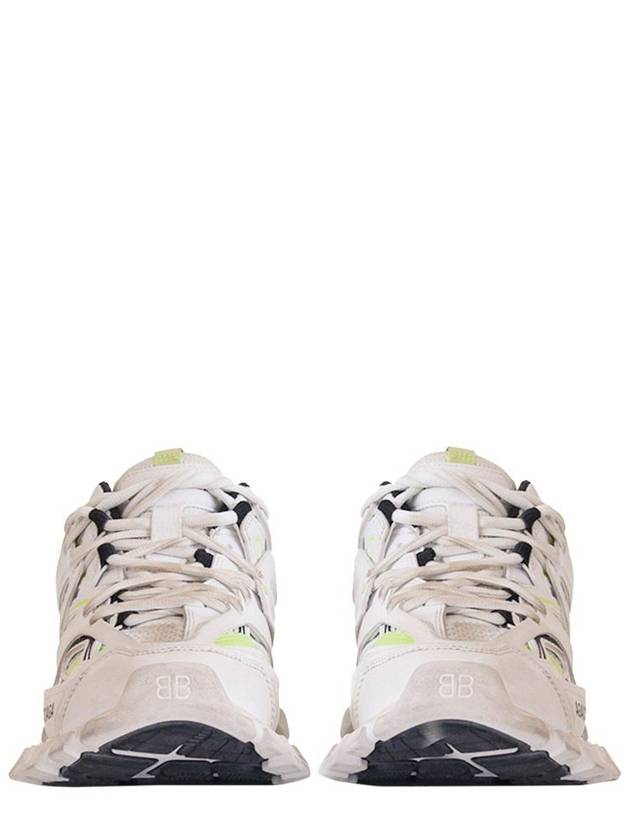 Track Low Top Sneakers Fluo Yellow White - BALENCIAGA - BALAAN 3