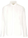 Classic Cotton Long Sleeve Shirt White - AMI - BALAAN 1