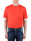 Ade Crew Neck Short Sleeve T-Shirt Red - J.LINDEBERG - BALAAN 3