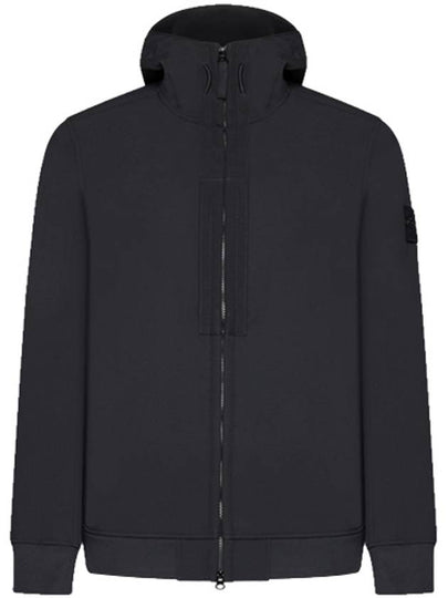 Soft Shell RE Dye Technology Hooded Jacket Black - STONE ISLAND - BALAAN 2