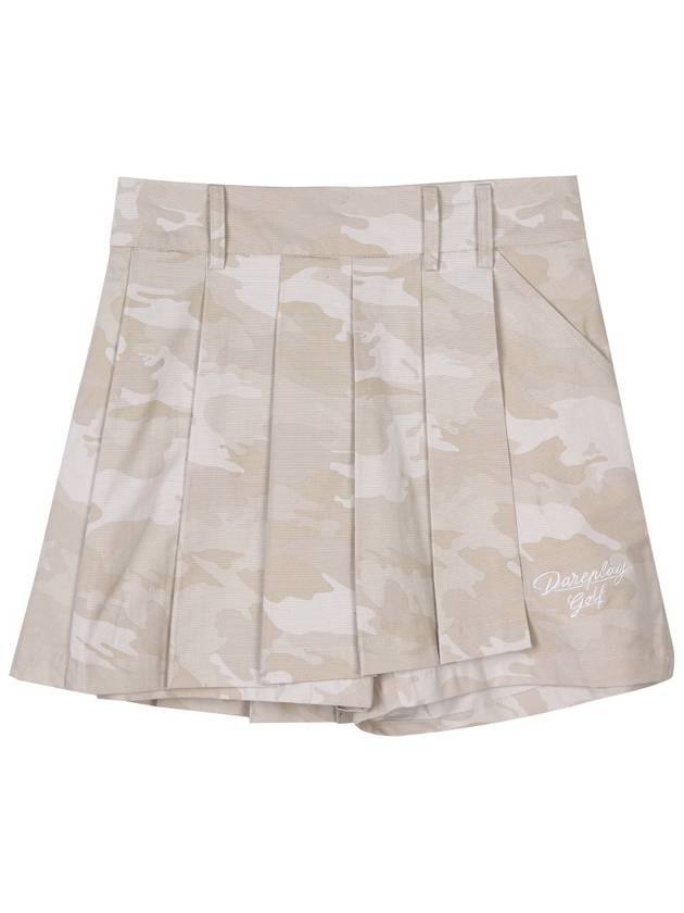 Camouflage Pant SkirtBeige - DAREPLAY - BALAAN 2