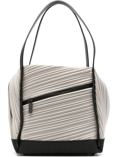 Bias Pleats Shoulder Bag Light Grey - ISSEY MIYAKE - BALAAN 2