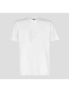 Logo Print Short Sleeve T-Shirt White - CP COMPANY - BALAAN 2