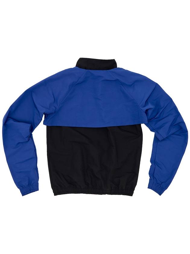 Men's Nylon Track Jacket Blue - ELWKSTUDIO - BALAAN 3