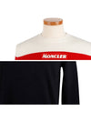 Men's Virgin Wool Logo Knit Top Navy - MONCLER - BALAAN 5