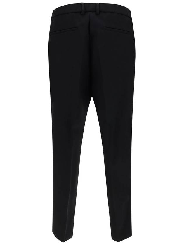 23 fw Black Cotton Pants J21KA0011J70001001 B0480522860 - JIL SANDER - BALAAN 3