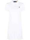 Women's Pony Logo Midi Dress White - POLO RALPH LAUREN - BALAAN 2