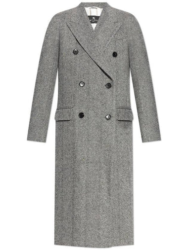 Etro Wool Coat, Women's, Black - ETRO - BALAAN 1