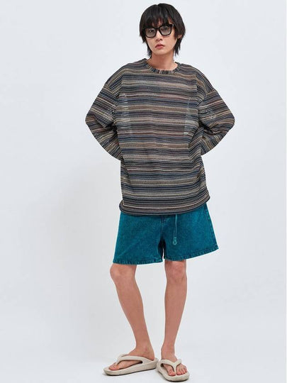 Seawear seethrough craft knit pullover blue - C WEAR BY THE GENIUS - BALAAN 2