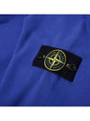 Wappen Patch Crewneck Sweatshirt Blue - STONE ISLAND - BALAAN 3