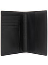 Logo Print Leather Card Wallet Black - SAINT LAURENT - BALAAN 5