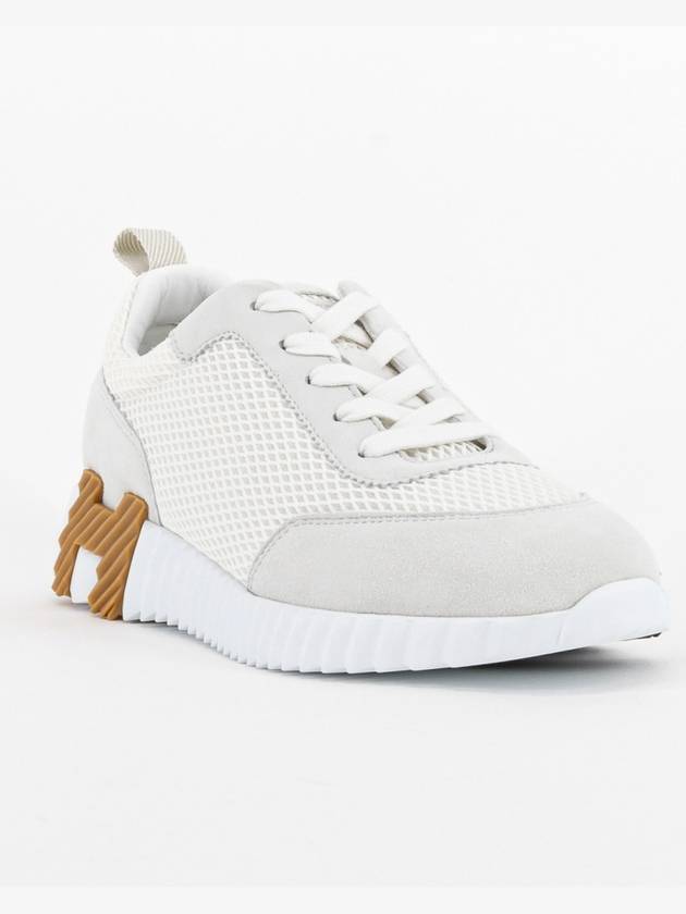 Bouncing Low Top Sneakers Blanc - HERMES - BALAAN 3