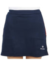 Women's Golf Over Mini Skirt Navy - HORN GARMENT - BALAAN 7