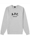 Logo Printing Sweatshirt Grey - A.P.C. - BALAAN 1