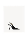 H71 7867561tv00 1000 Women Pumps Slingback High Heels Strap Heel Stiletto Shoes Logo WOMAN BLACK PUMPS - SAINT LAURENT - BALAAN 2