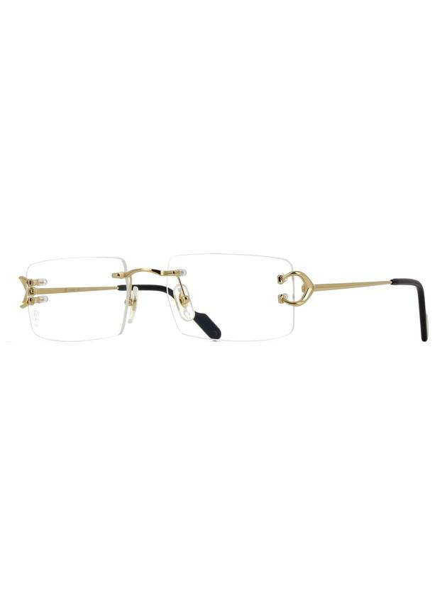 Metal Optical Frames EyeEyeglasses Gold - CARTIER - BALAAN 1