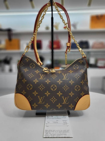 Boulogne Beige Monogram Canvas Shoulder Bag M45832 - LOUIS VUITTON - BALAAN 1