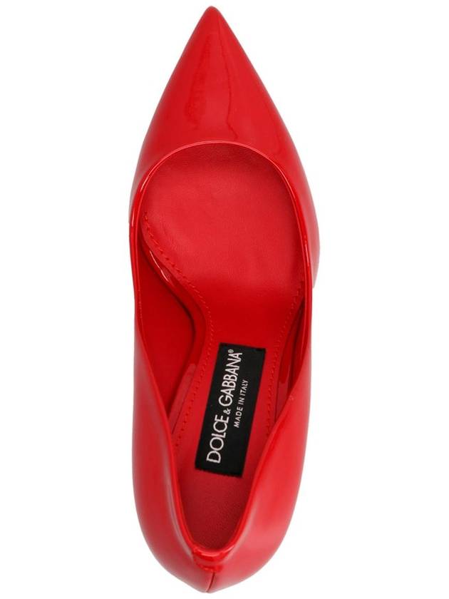 leather pumps heel red - DOLCE&GABBANA - BALAAN 4