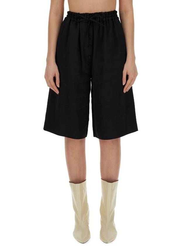 Short Pants J03KA0256 J65112001 BLACK - JIL SANDER - BALAAN 2