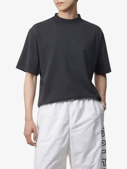 Hand-Drawn Medium Fit Short Sleeve T-Shirt Black - BALENCIAGA - BALAAN 2