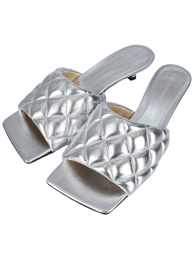 Padded Mule Silver - BOTTEGA VENETA - BALAAN 3