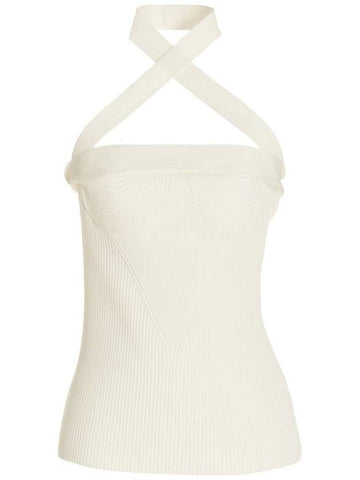 Proenza Schouler Asymmetric Shoulder Knit Top - PROENZA SCHOULER - BALAAN 1