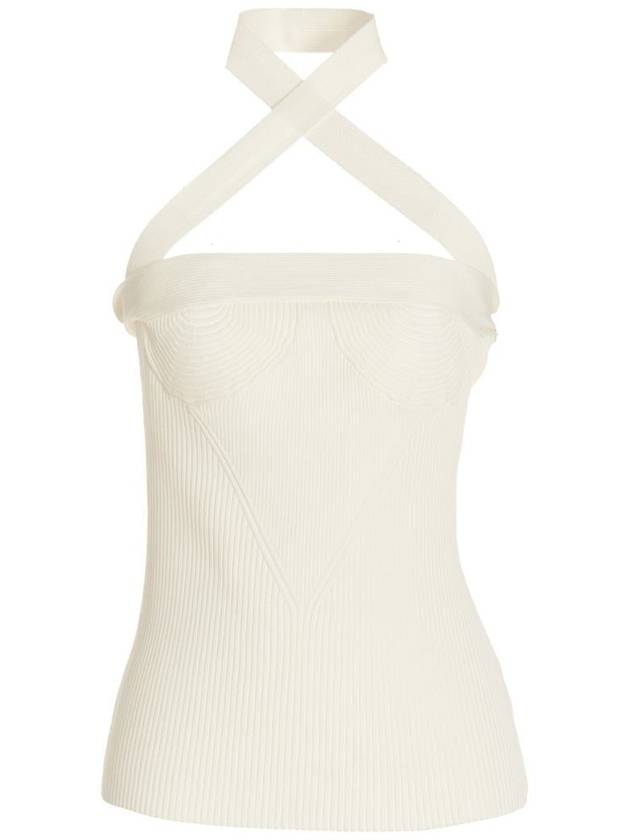 Proenza Schouler Asymmetric Shoulder Knit Top - PROENZA SCHOULER - BALAAN 1