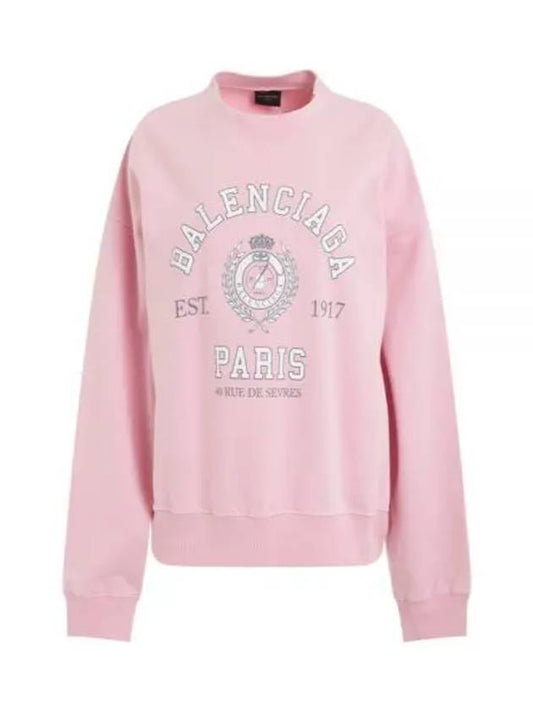 College 1817 Sweatshirt Pink - BALENCIAGA - BALAAN 2