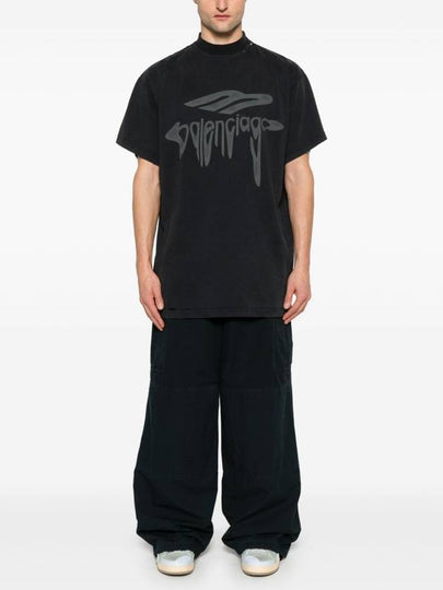 BALENCIAGA OVERSIZED T-SHIRT - BALENCIAGA - BALAAN 2