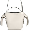 Musubi Leather Mini Shoulder Bag White - ACNE STUDIOS - BALAAN 2