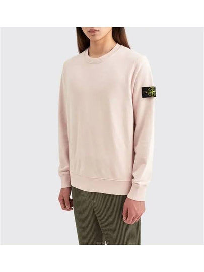 Stone Island Compass Waffen Sleeve Garment Dyed Sweatshirt Sweatshirt Pink - STONE ISLAND - BALAAN 2