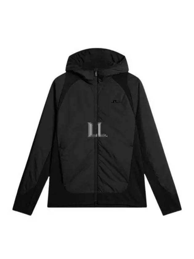 Shawn Hybrid Hooded Jacket Black - J.LINDEBERG - BALAAN 2