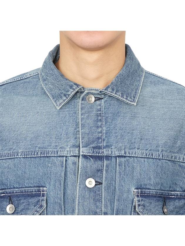 Men's Denim Jacket Blue - SACAI - BALAAN 9