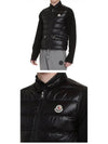 Gui Logo Patch Padded Vest Black - MONCLER - BALAAN 6