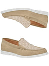 Granville Oblique Jacquard Suede Loafer Beige - DIOR - BALAAN 2