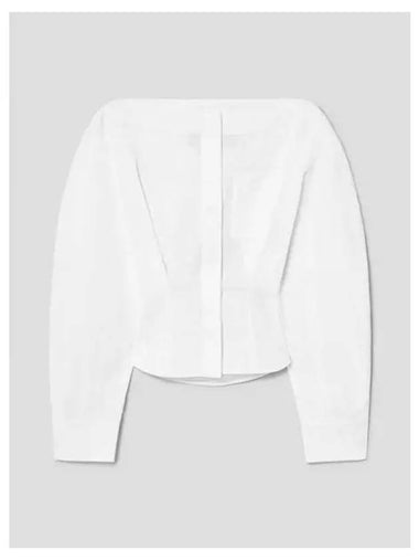 Jacquemus Women s La Chemise Barco White Domestic Product GM0024082835710 - JACQUEMUS - BALAAN 1