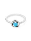 Moments December Turquoise Blue Eternity Circle Ring Silver - PANDORA - BALAAN 3