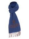 Double Face ORB Muffler Blue - VIVIENNE WESTWOOD - BALAAN 2