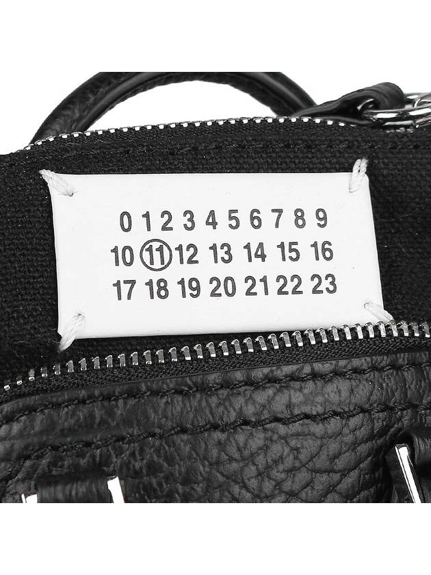 5AC Classic Baby Shoulder Bag Pale Black - MAISON MARGIELA - BALAAN 9