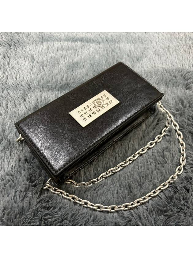 Numeric Chain Long Wallet Black - MAISON MARGIELA - BALAAN 5