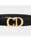 C'est 20MM Leather Belt Black - DIOR - BALAAN 4