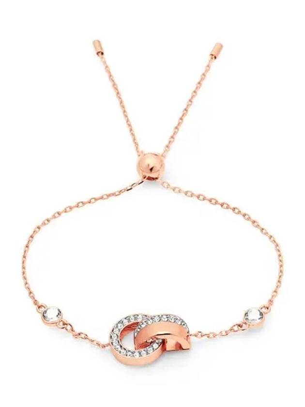 Hollow Crystal Bracelet Rose Gold - SWAROVSKI - BALAAN 2