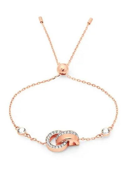 Hollow Crystal Bracelet Rose Gold - SWAROVSKI - BALAAN 2